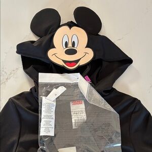 Disney Black Mickey Mouse Hoodie with Ears